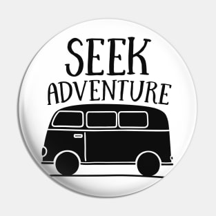 Seek Adventure, Outdoors Shirt, Hiking Shirt, Adventure Shirt, Camping Shirt Pin