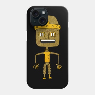 happy robot Phone Case