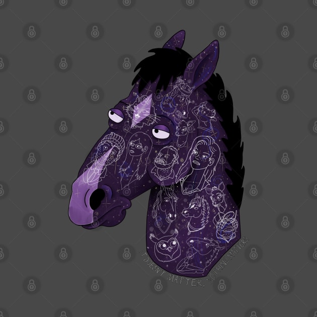 Bojack Horseman Universe - Nothing Matters by pinkart666