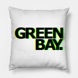 GREEN BAY NEON Pillow