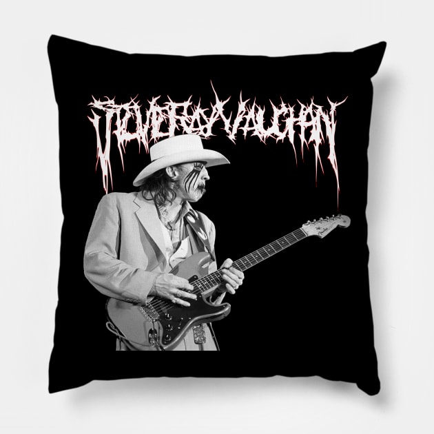 BLACKMETALSRV Pillow by MexicanYeti