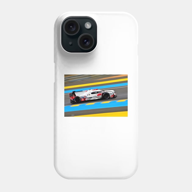 Audi R18 E-Tron Quattro 24 Hours Of Le Mans Phone Case by AndyEvansPhotos