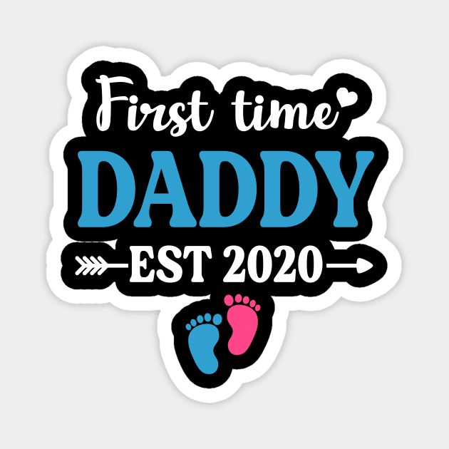 Promoted to Daddy Est 2020 Magnet by Manonee