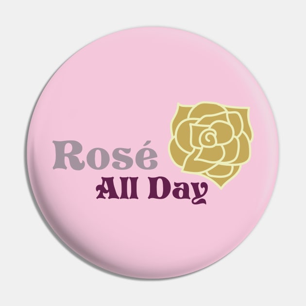 Rosé All Day – Briar Rose Pin by DisneyPocketGuide