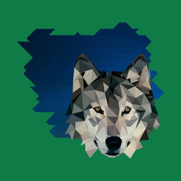 3d wolf by gazonula