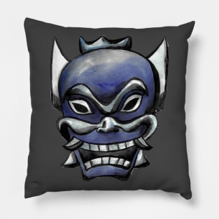 The Blue Spirit in Watercolor: Avatar Pillow