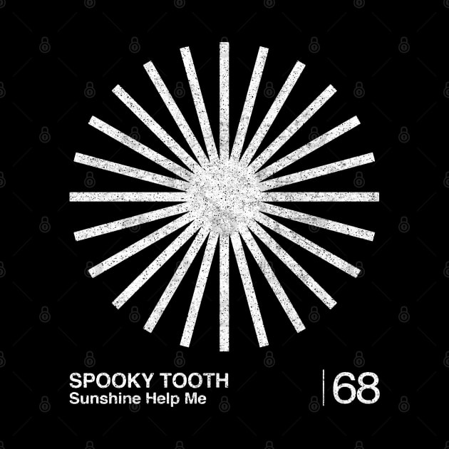 Spooky Tooth / Minimalist Graphic Artwork Design by saudade