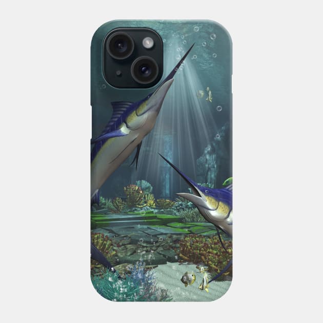 Wonderful marlin Phone Case by Nicky2342