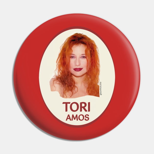 Tori Amos - Piano Queen Pin by SATVRNAES