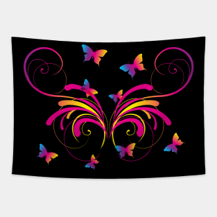 Olympic Butterfly Tapestry