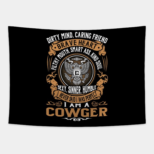 COWGER Tapestry by Mirod551