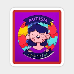 Autism Awareness Day Magnet