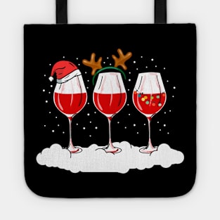 Wine Glasses Sweatshirt Tote