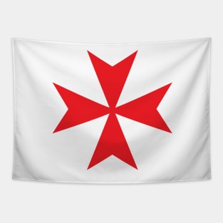 St. John's Cross / Maltese Cross (red) Tapestry