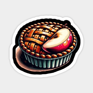 Apple Pie Cafe Love Vintage Kawaii Slice Sweet Magnet