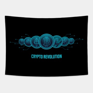 Crypto Revolution Tapestry