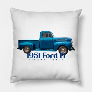 1951 Ford F1 Pickup Truck Pillow