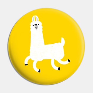 Friendly Lama Pin