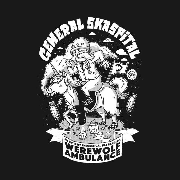 General Skaspital- An Entirely Real Shirt of an Entirely Theoretical Band! by WerewolfAmbulance