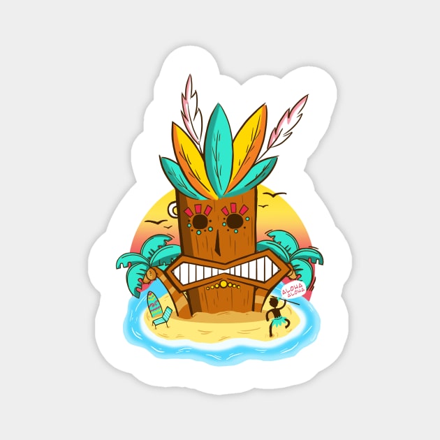 Aloha Hawaii Magnet by constantine2454