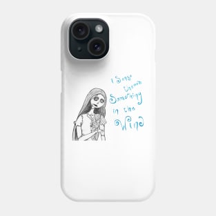 sally's song quote and sketch Phone Case