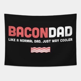 Funny Bacon Dad Design Tapestry