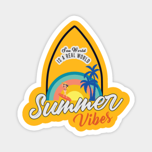 Summer Vibes Magnet