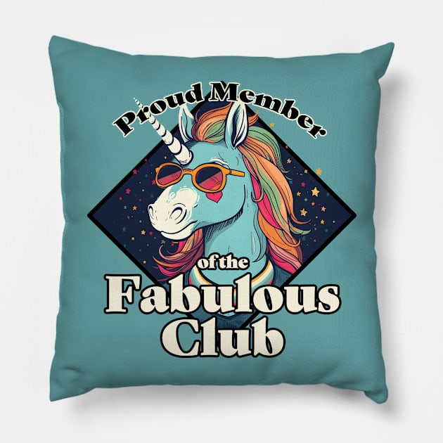 The Fabulous Club | LGBTIQ+ Pride Pillow by Mattk270