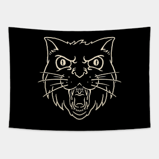 Angry Cat Tapestry