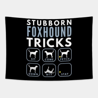 Stubborn American Foxhound Tricks - Dog Training Tapestry
