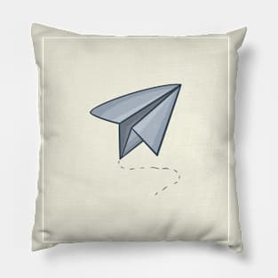 Paper Plane Pillow