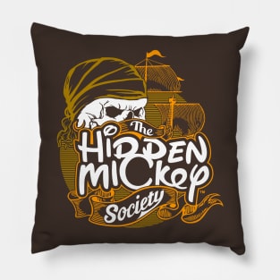 3-Color HMS Pirate Logo Pillow