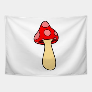 Red mushroom Tapestry