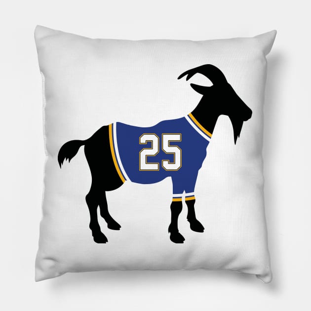 Jordan Kyrou GOAT Pillow by cwijeta