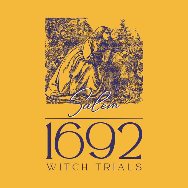 1692 Salem Witch Trials by Golden Eagle Design Studio