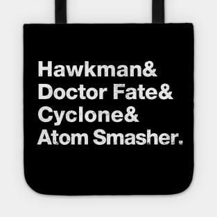 JSA List (Black Adam version) Tote