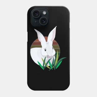 White bunny Phone Case