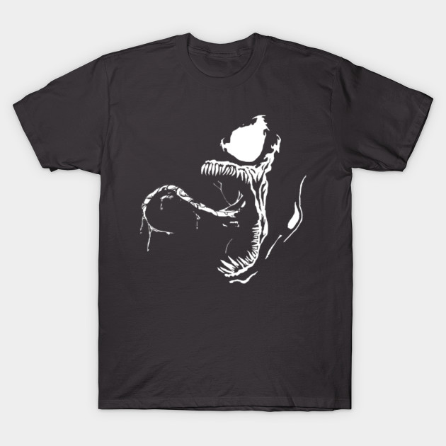 venom silhouette - Venom - T-Shirt | TeePublic