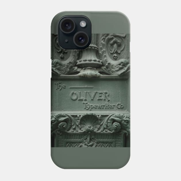 Oliver Typewriter Phone Case by Enzwell