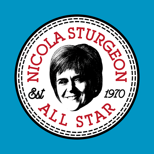 Nicola Sturgeon All Star Converse Logo by Rebus28