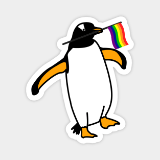 pride penguin Magnet