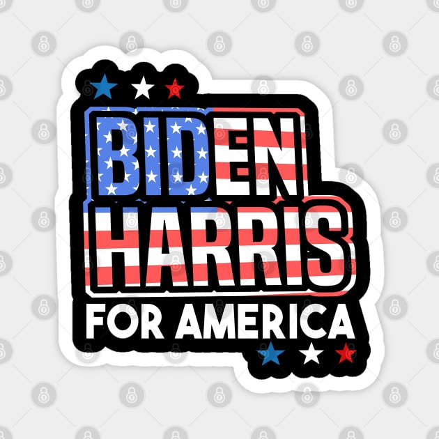 Biden Harris For America Magnet by dnlribeiro88