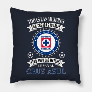 Club Cruz Azul Las Mejores le van a Cruz Azul para Mujeres Pillow