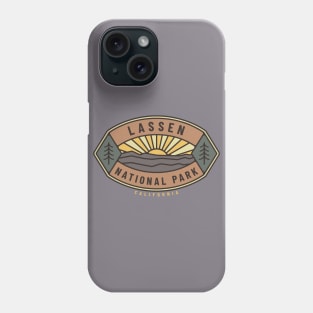 Lassen National Park Logo Phone Case