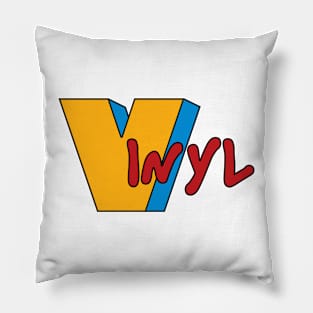 Vinyl Logo Pillow