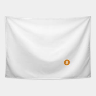 Bitcoin Trading Meme Unicorn Come on Do Something (white) Tapestry