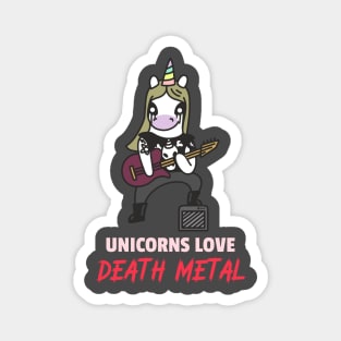 Death Metal - Unicorn Series Magnet