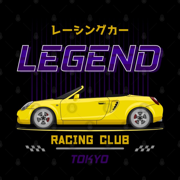 Tuner Yellow MK3 MR 2 JDM by GoldenTuners