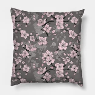 Sakura Japanese Cherry Tree Flower Blossom Pattern V5 Pillow