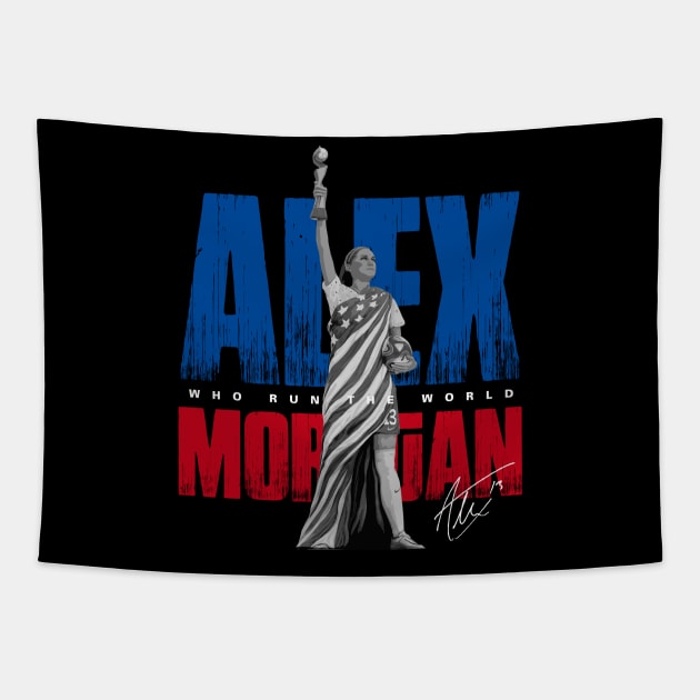 Alex Morgan Tapestry by Juantamad